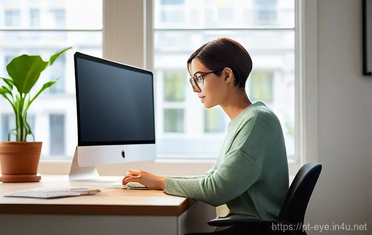 눈꺼풀 질환 관리법 - **Prompt: Serene Eyelid Cleansing Ritual**
    "A candid, close-up shot of a young adult woman (mid-...