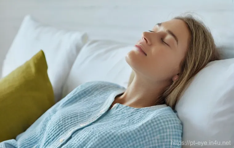 눈 충혈 치료법 - **Prompt 1: Digital Eye Strain and Exhaustion**
    "A young adult, mid-20s, with slightly red and t...